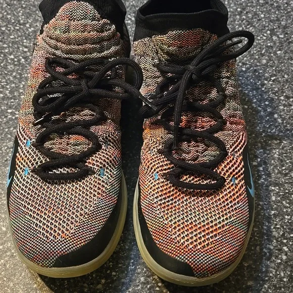 Mens Nike Zoom  KD 11 Multi Color FlyKnit Style Basketball Shoes Size 10 - Picture 15 of 16